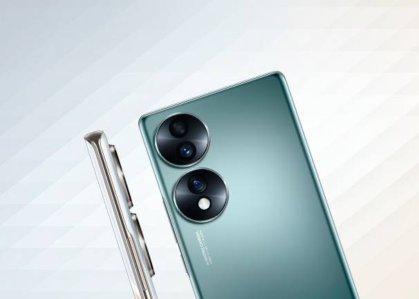 Honor 70 5G - Diseño de pantalla curva Honor 70 5G Diseño de pantalla curva