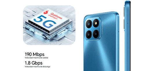 Honor 70 Lite 5G - Con 5G, descarga lo que quieras en segundos Honor 70 Lite 5G Con 5G, descarga lo que quieras en segundos