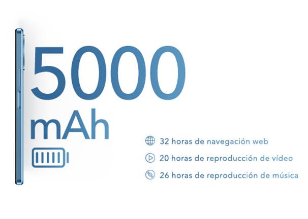 HONOR X8 5G ¿Buscabas una buena batería? Aquí es