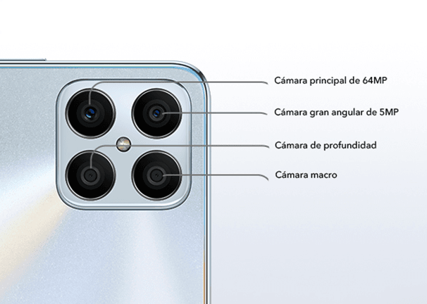 HONOR X8 precio. Más formas de capturar