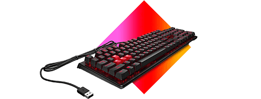 HP OMEN teclado Encoder Ilumina tu precisión