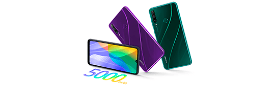 Huawei Y6p verde 64 GB Stop batería baja con 5000 mAh