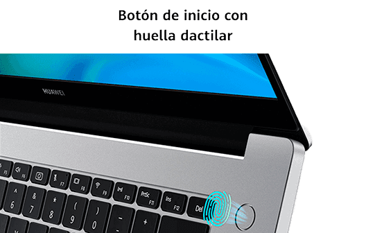 Huawei MateBook D 15 i3 plata 256 GB Más seguridad: desbloquea el mundo con un gesto