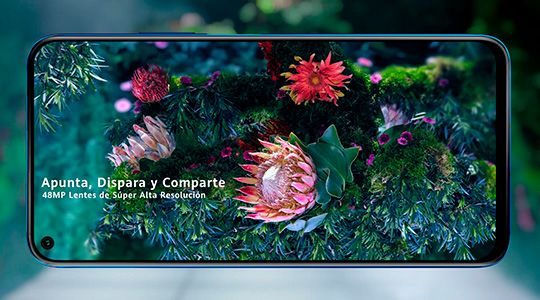 Huawei nova 5T 128 GB negro precio. Ni 1, ni 2, ni 3… ¡4 cámaras y 48 MP!