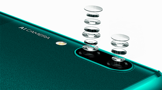 Huawei P Smart Z negro 64 GB Detalle más claro y brillante