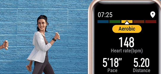 Huawei Watch Fit - Diseño más delgado y ligero, batería para 10 días Huawei Watch Fit Diseño más delgado y ligero, batería para 10 días