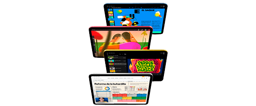 iPad 10.9'' (2022) 10ª gen Wi-Fi + Cellular 256 GB - Cámara de 12 Mpx iPad 10.9'' (2022) 10ª gen Wi-Fi + Cellular 256 GB Cámara de 12 Mpx