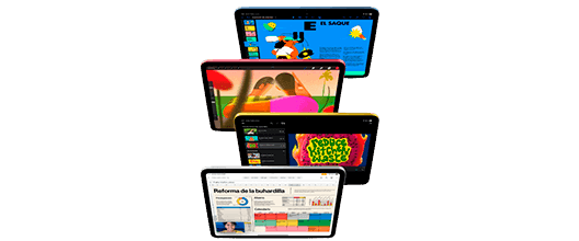 iPad 10.9'' (2022) 10ª gen Wi-Fi 64 GB - Cámara de 12 Mpx iPad 10.9'' (2022) 10ª gen Wi-Fi 64 GB Cámara de 12 Mpx