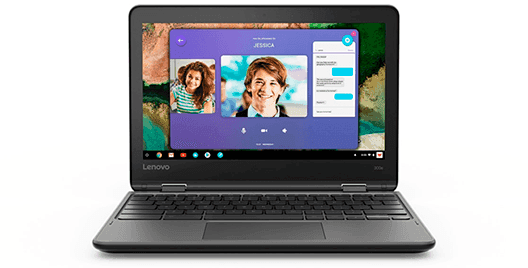 Lenovo 300e Chromebook negro - Un teclado que sobrevive a los dedos más inquietos Lenovo 300e Chromebook negro Un teclado que sobrevive a los dedos más inquietos