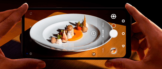 LG K61 Quad Cam 128 GB Titán Disfruta con sus cuatro cámaras traseras