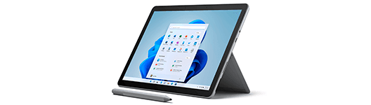 Microsoft Surface Go 3 + Teclado precio. El dispositivo 2 en 1 Surface con pantalla táctil más portable