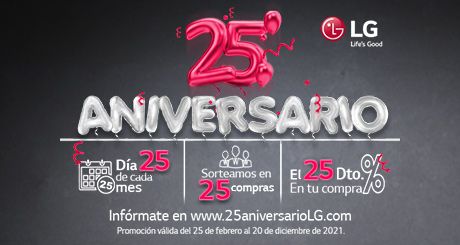 Smart TV LG 50" UN73006 LA ¡Promoción 25 aniversario!