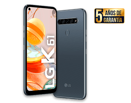 LG K61 Quad Cam 128 GB Titán - LG K61 Quad Camera con la memoria que necesitas y 5* años de Garantía LG K61 Quad Cam 128 GB Titán LG K61 Quad Camera con la memoria que necesitas y 5* años de Garantía