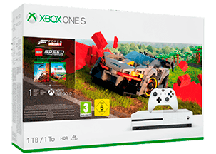 XBOX ONE S Blanca + FORZA HORIZON 4 LEGO® SPEED CHAMPIONS - XBOX ONE S 1 TB + FORZA HORIZON 4 + LEGO® SPEED CHAMPIONS XBOX ONE S Blanca + FORZA HORIZON 4 LEGO® SPEED CHAMPIONS XBOX ONE S 1 TB + FORZA HORIZON 4 + LEGO® SPEED CHAMPIONS