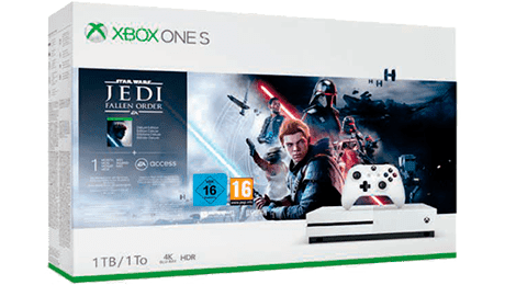 XBOX ONE S Blanca + Star Wars XBOX ONE S 1 TB + Star Wars