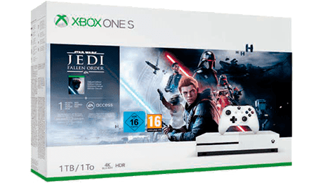 XBOX ONE S Blanca + Star Wars - XBOX ONE S 1 TB + Star Wars XBOX ONE S Blanca + Star Wars XBOX ONE S 1 TB + Star Wars