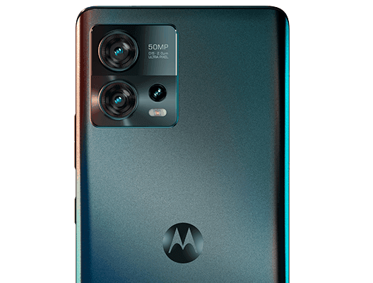 Motorola Edge 30 Fusión 5G Cámara de 50 MP con enfoque instantáneo de todos los píxeles y estabilización óptica de la imagen (OIS)