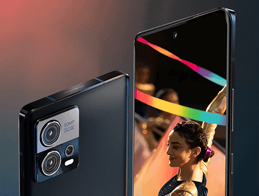 Motorola Edge 30 Fusión 5G Pantalla pOLED sin bordes de 6,55” y 144 Hz