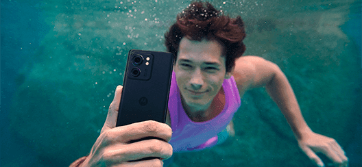 Motorola Edge 40 - Diseño de borde infinito y protección frente al agua Motorola Edge 40 Diseño de borde infinito y protección frente al agua