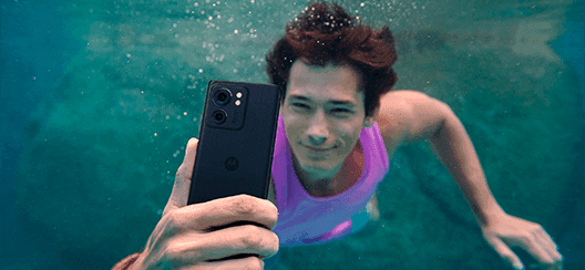 Motorola Edge 40 - Diseño de borde infinito y protección frente al agua Motorola Edge 40 Diseño de borde infinito y protección frente al agua