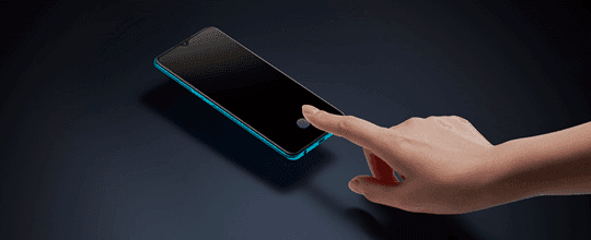 Oppo A91 azul 128 GB - Huella digital en pantalla Oppo A91 azul 128 GB Huella digital en pantalla