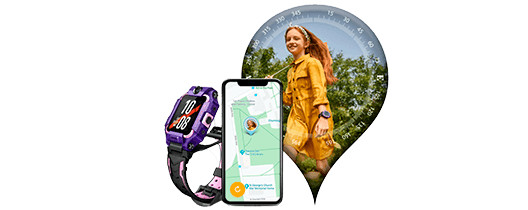 imoo Watch Phone Z6 Reloj inteligente con GPS y localización en tiempo real con Guard Security