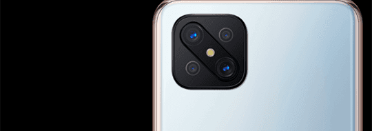 OPPO Reno4 Z 5G blanco 128 GB - Diseño de cámara trasera OPPO Reno4 Z 5G blanco 128 GB Diseño de cámara trasera