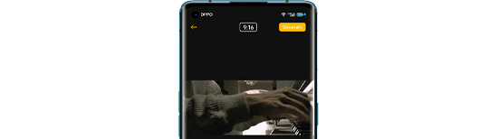 OPPO Reno4 Pro 5G negro 256 GB Modo Cinematic