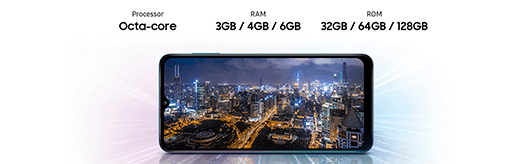 Samsung Galaxy A12 128 GB negro Más espacio para jugar