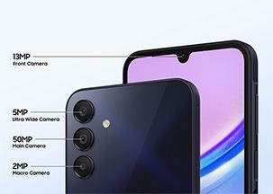 Samsung Galaxy A15 5G Brillo y color insuperables