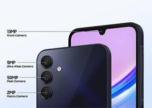 Samsung Galaxy A15 5G reacondicionado - Brillo y color insuperables Samsung Galaxy A15 5G reacondicionado Brillo y color insuperables