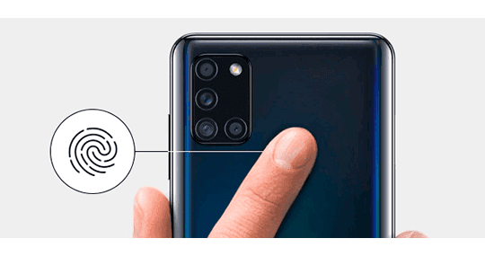 Samsung Galaxy A21s 64 GB negro Mantén seguro tu smartphone de la forma más cómoda