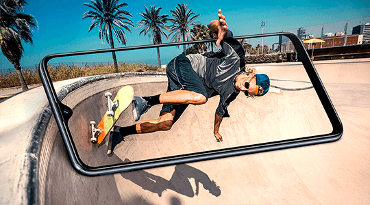 Samsung Galaxy A30s 64 GB blanco - Una pantalla más ancha y brillante en la que todo cobra vida Samsung Galaxy A30s 64 GB blanco Una pantalla más ancha y brillante en la que todo cobra vida