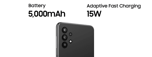 Samsung Galaxy A32 128 GB negro precio. Energía para todo el día