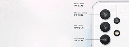 Samsung Galaxy A32 128 GB negro - Mejora tus fotos con su avanzada Quad Camera Samsung Galaxy A32 128 GB negro Mejora tus fotos con su avanzada Quad Camera