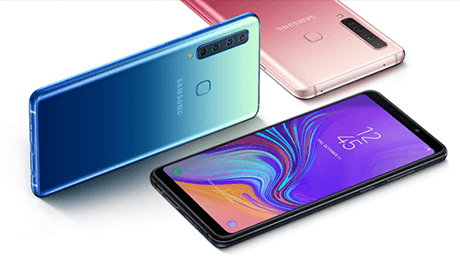 Samsung Galaxy A9 negro 128 GB precio. Diseño