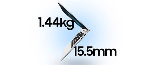 Samsung Galaxy Book2 Go Gran capacidad para una mayor autonomía