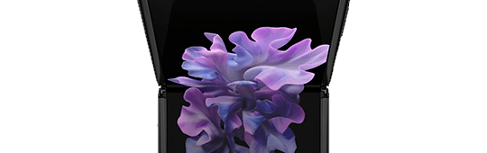 Samsung Galaxy Z Flip 5G gris Cristal. Pero puedes doblarlo