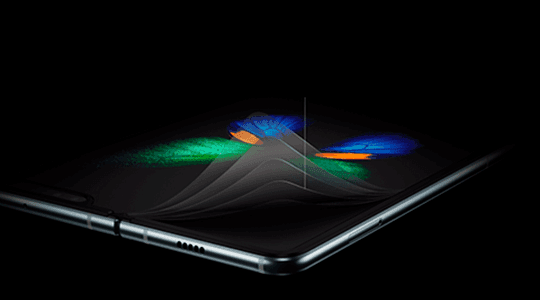Samsung Galaxy Fold 512 GB negro - Una nueva era en tecnología de pantallas: la pantalla plegable Infinity Flex Samsung Galaxy Fold 512 GB negro Una nueva era en tecnología de pantallas: la pantalla plegable Infinity Flex
