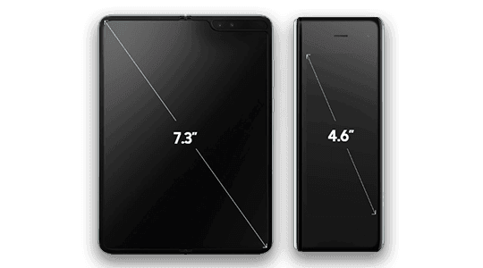 Samsung Galaxy Fold 512 GB negro precio. Un teléfono y una tablet en un solo dispositivo de vanguardia