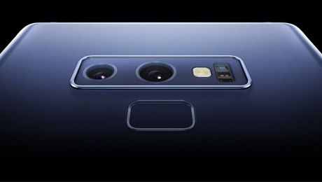 Samsung Galaxy Note 9 512 GB Azul precio. Hazte selfies de forma única con una cámara inteligente revolucionaria