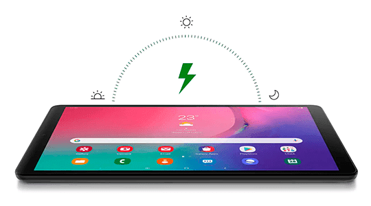 Samsung Galaxy Tab A 4G 2019 Negro Más autonomía para acompañarte en todo momento