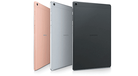 Samsung Galaxy Tab A 4G 2019 Negro Diseño unibody metálico