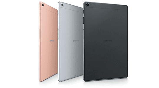 Samsung Galaxy Tab A 4G 2019 Negro Diseño unibody metálico