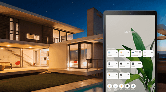 Samsung Galaxy Tab A 4G 2019 Negro - Controla tus dispositivos conectados desde una única pantalla Samsung Galaxy Tab A 4G 2019 Negro Controla tus dispositivos conectados desde una única pantalla