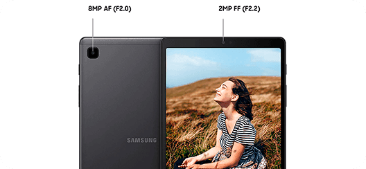 Samsung Galaxy Tab A7 Lite wifi precio. Una cámara para capturar todos tus momentos