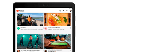 Samsung Galaxy Tab A7 Lite wifi Prueba YouTube Premium