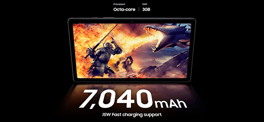 Samsung Galaxy Tab A7 Wifi 32 GB Todo el poder que necesitas para partidas épicas