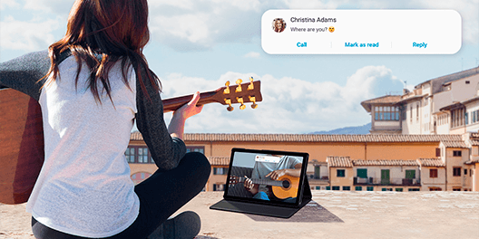 Samsung Galaxy Tab A7 Wifi 32 GB No dejes que la ubicación estropee tu momento
