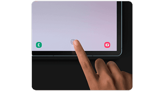 Samsung Galaxy Tab S6 Toca la pantalla para desbloquear al instante